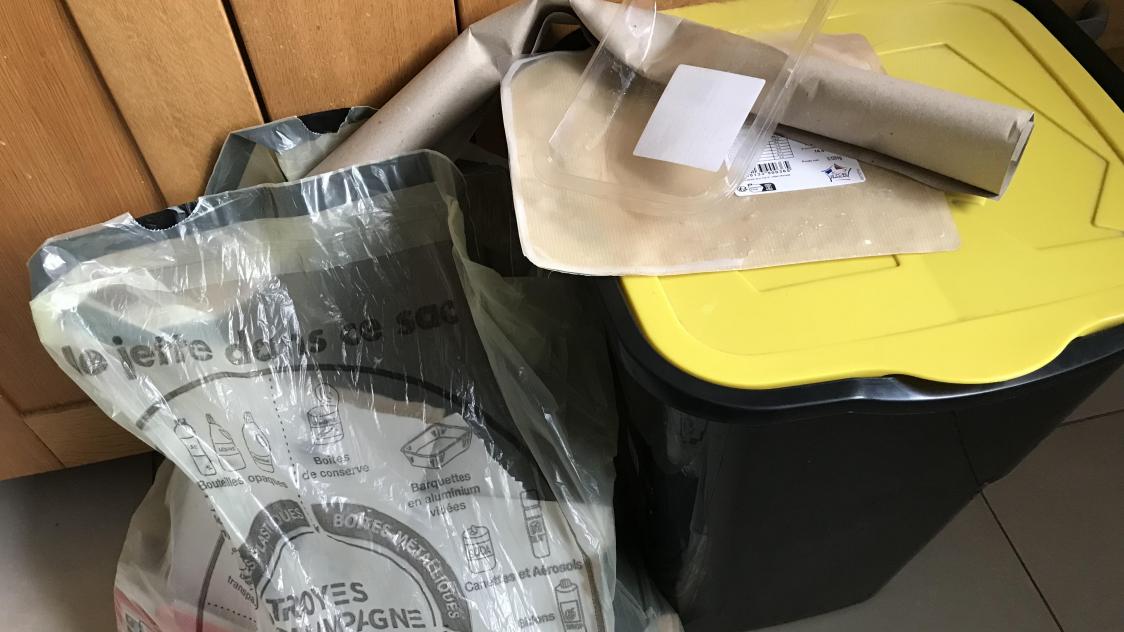 Sac poubelle jaune discount mairie